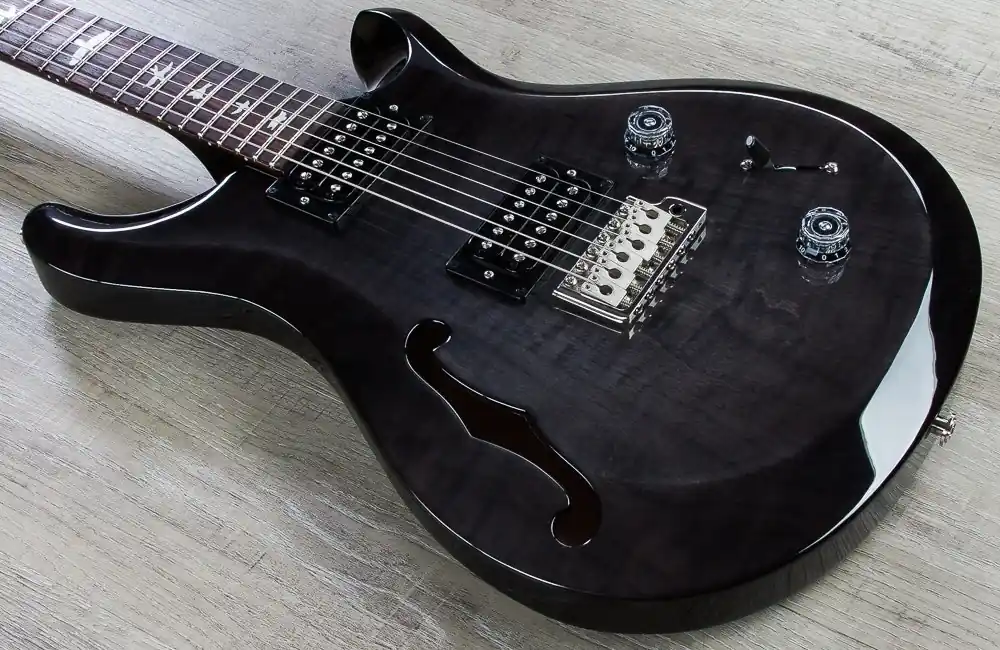 Don’t Miss Out PRS Paul Reed Smith S2 Custom 22 Semi-Hollow Electric Guitar, Rosewood Fingerboard, Gig Bag - Elephant Grey
