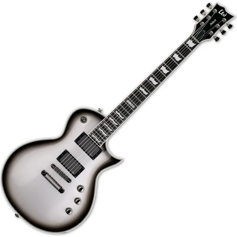 ESP LTD EC-1000 Electric Guitar - Silver Sunburst Genuine