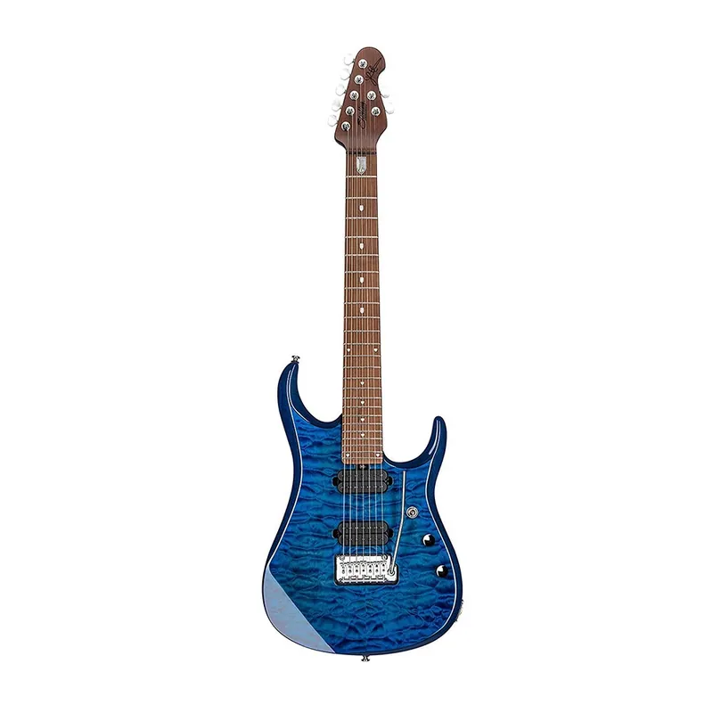 Sterling by Music Man John Petrucci Signature JP157 7-String Electric Guitar with Gig Bag - Neptune Blue New Release