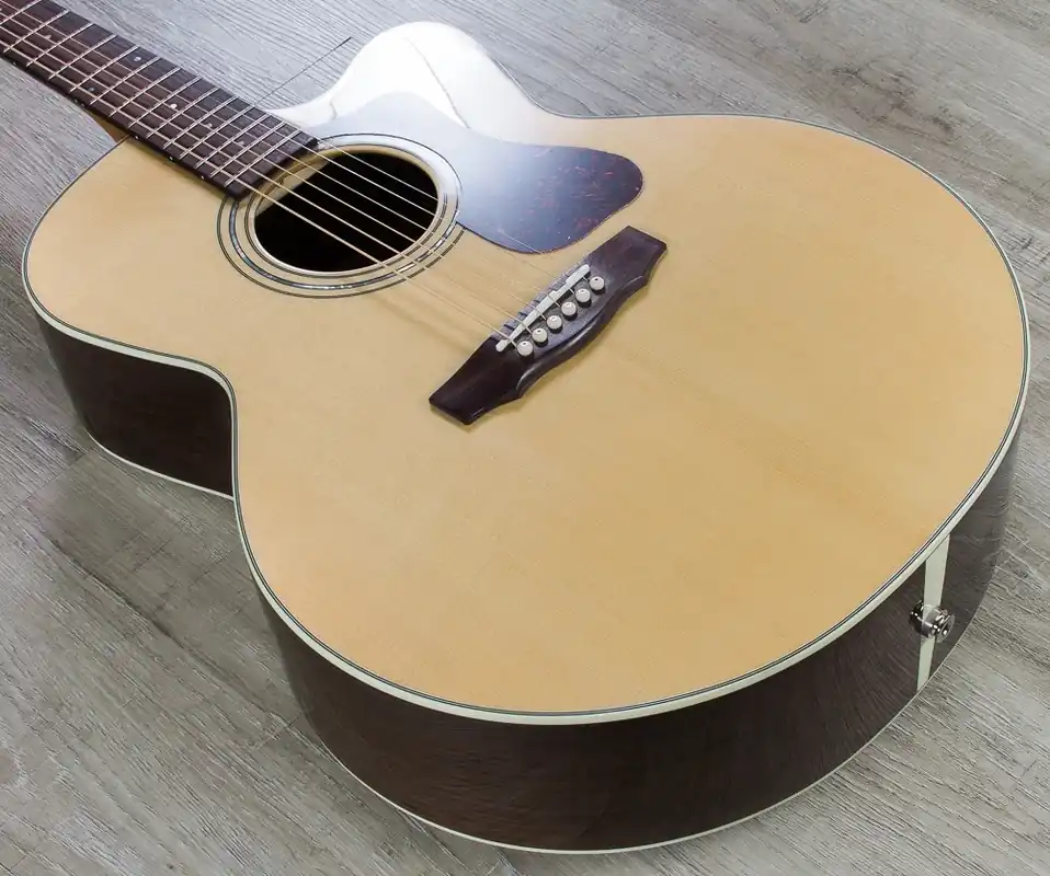 Guild F-150 Jumbo CE Acoustic-Electric Guitar, Fishman Pickup, Polyfoam Case - Natural Free Delivery