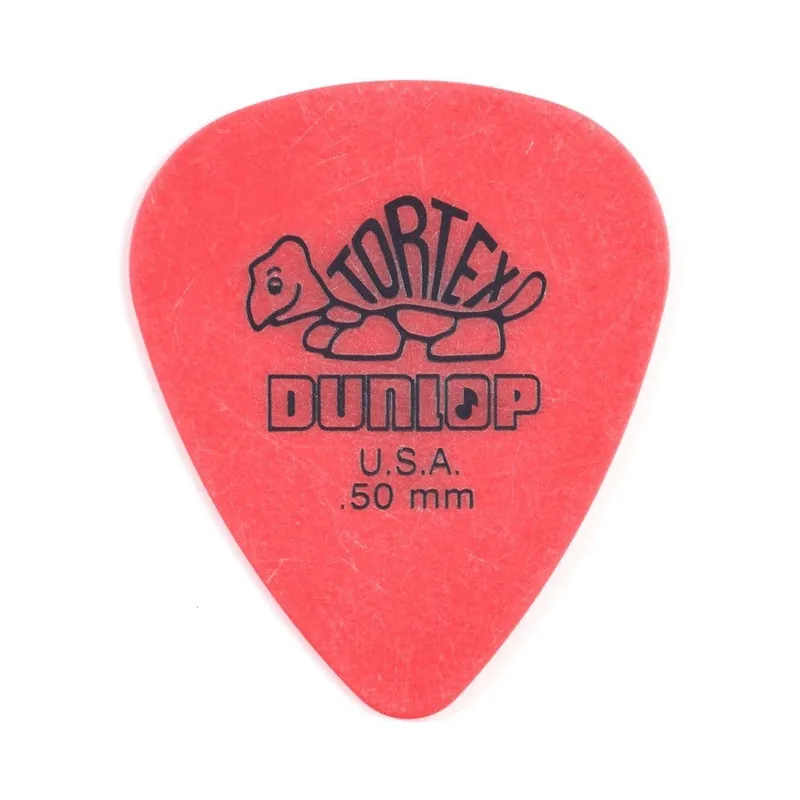 Dunlop 418P.50 - Tortex Standard Guitar Picks, Red, 0.50mm (12-Pack) Viral