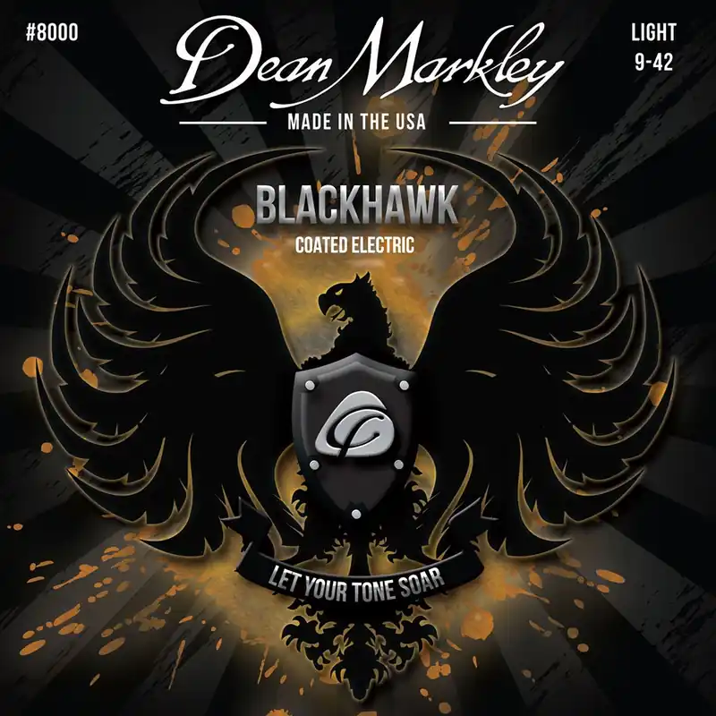 Dean Markley Blackhawk Series Coated Electric Strings, Light (9-42) Mega Sale