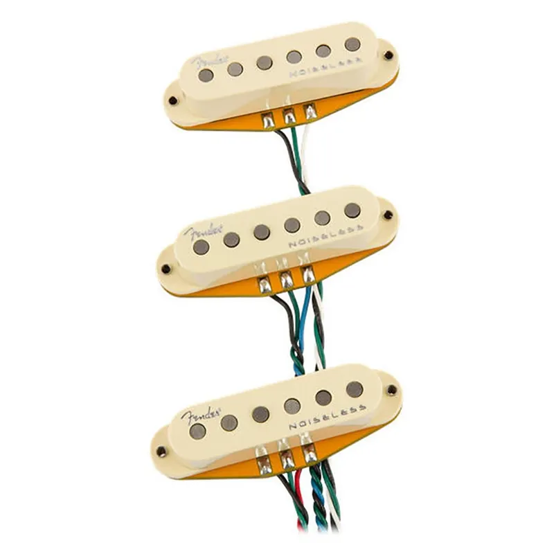 Limited Edition Fender Gen 4 Noiseless Stratocaster Pickup Set - Cream Color