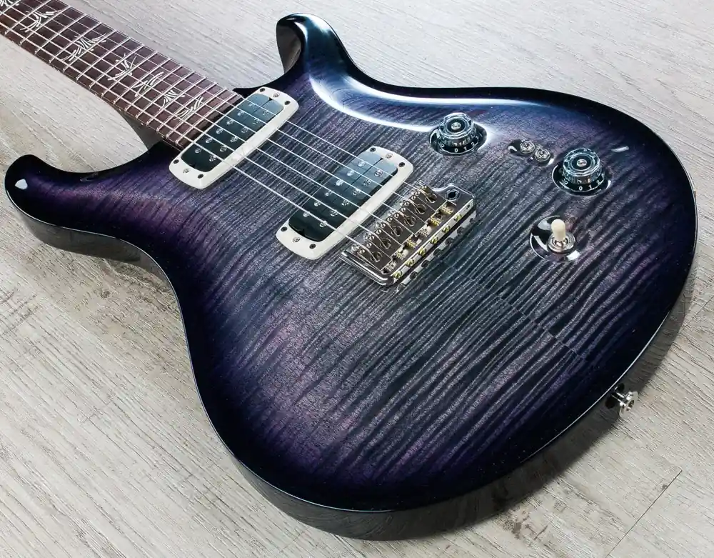 PRS Paul Reed Smith Paul's Guitar, Hondouran Rosewood Fingerboard, Paisley Hard Case - Charcoal Burst Top Rated