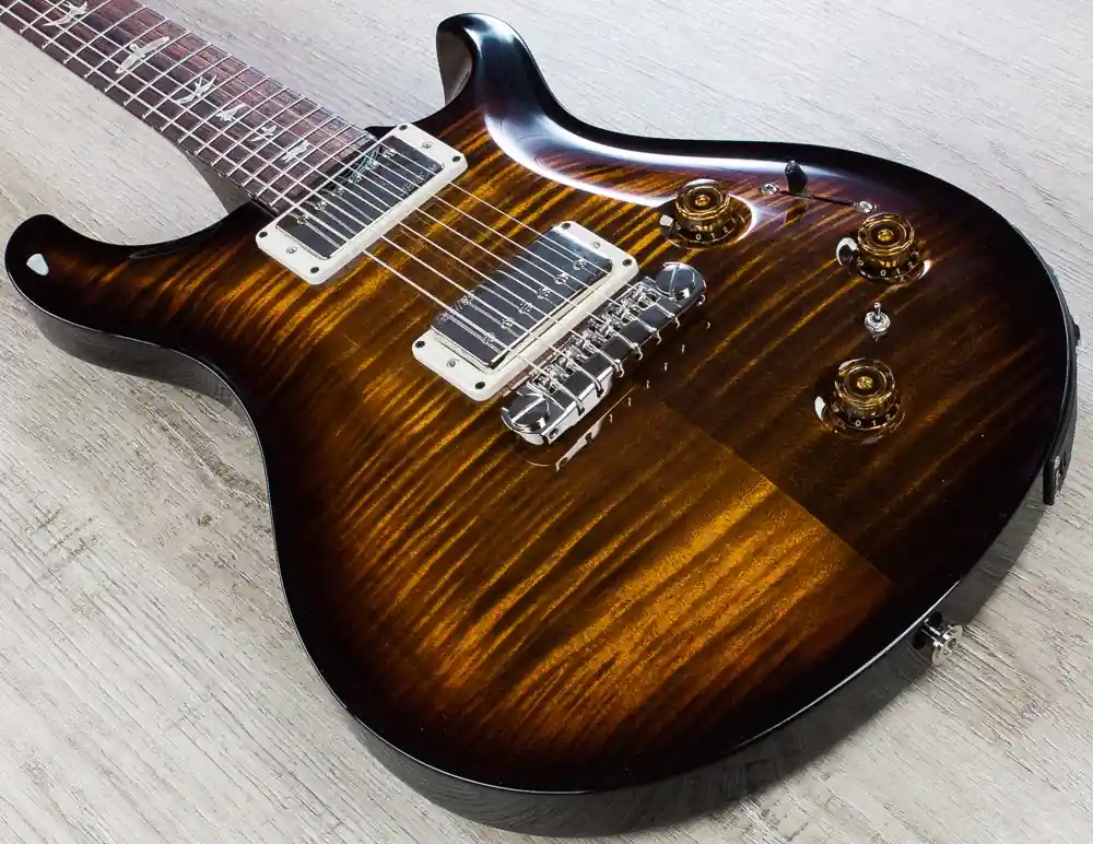 Weekend Sale PRS Paul Reed Smith P22 Electric Guitar, Rosewood Fingerboard, Hard Case - Black Gold Wrap