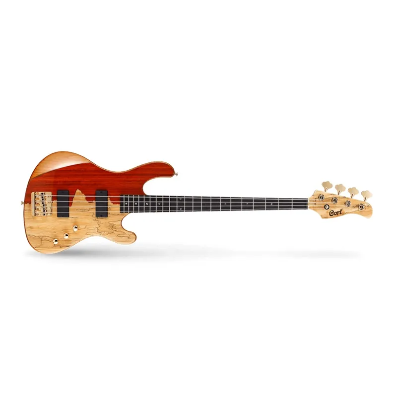 Cort Jeff Berlin Series 4-String Rithimic Bass Guitar - Natural Rosewood Must Have