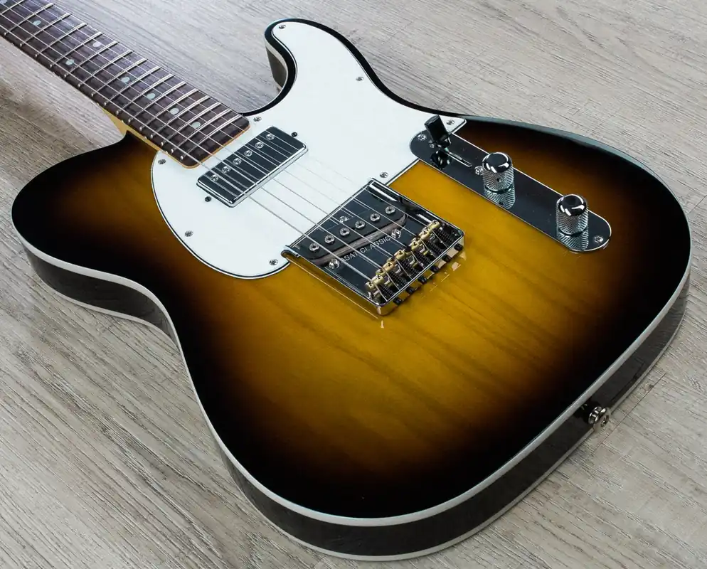 G&L USA ASAT Classic Bluesboy Empress Electric Guitar Rosewood Fretboard with Case - Tobacco Sunburst Finish Big Sale