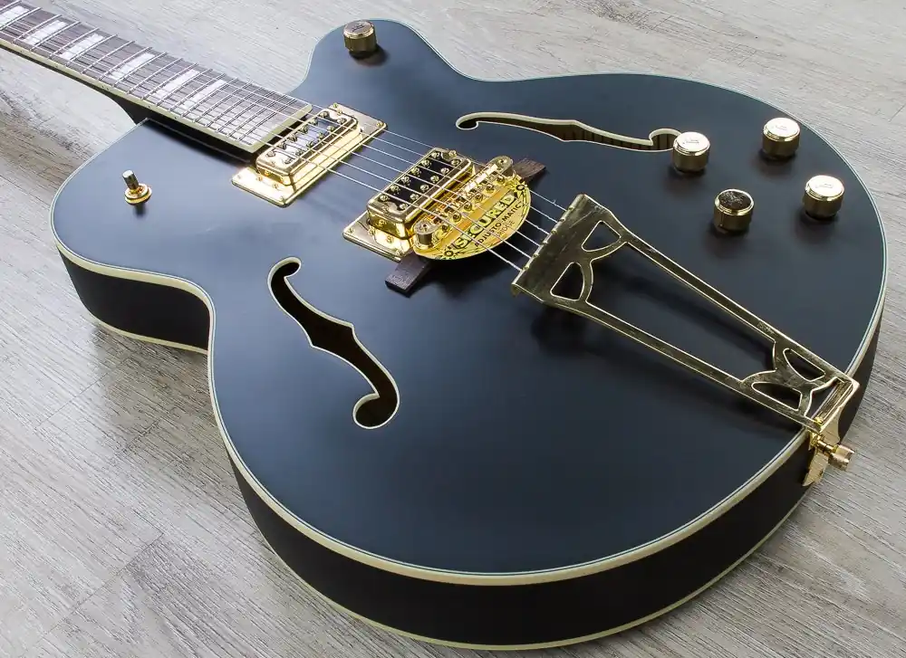 Hassle-Free Returns Gretsch G5191BK Tim Armstrong Signature Electromatic Hollowbody Electric Guitar - Black