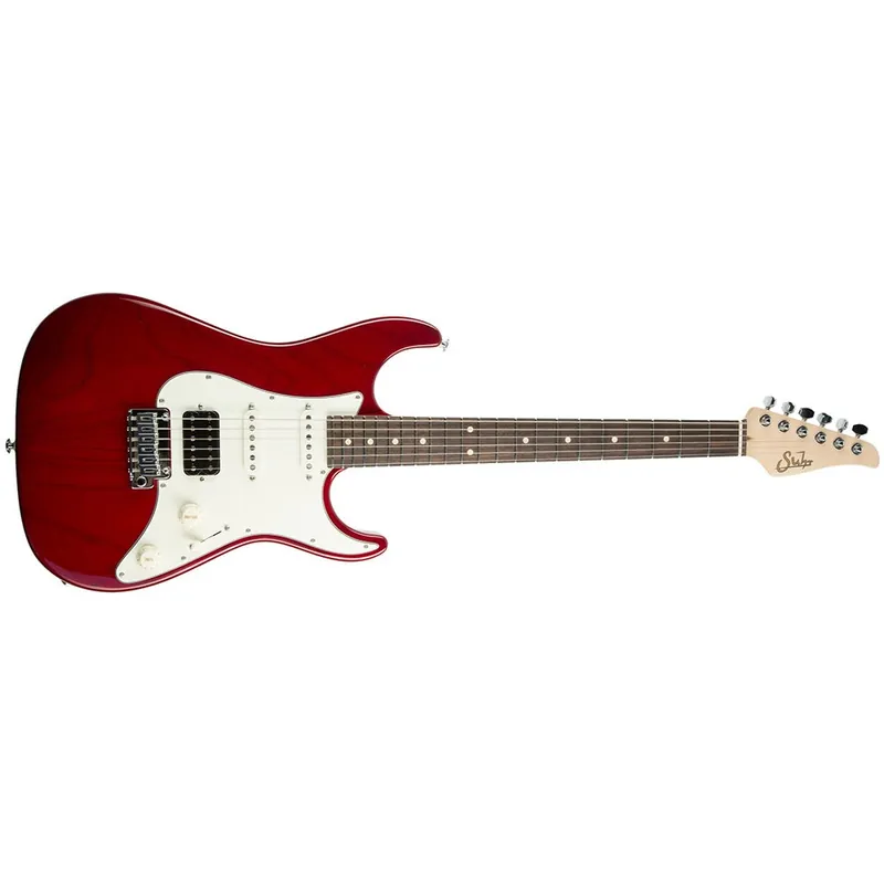 Suhr Pro Series S1 Electric Guitar, Swamp Ash Body, Rosewood Fingerboard - Trans Red Bulk Order