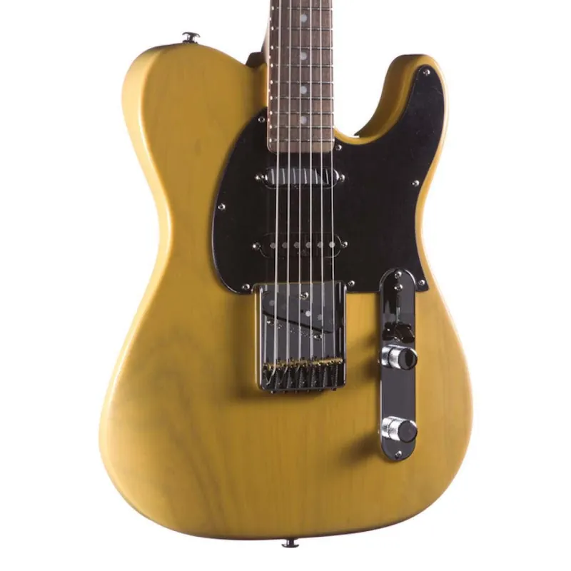 G&L USA ASAT Classic S Alnico Electric Guitar, Rosewood Fingerboard, Hard Case - Butterscotch Blonde High Quality