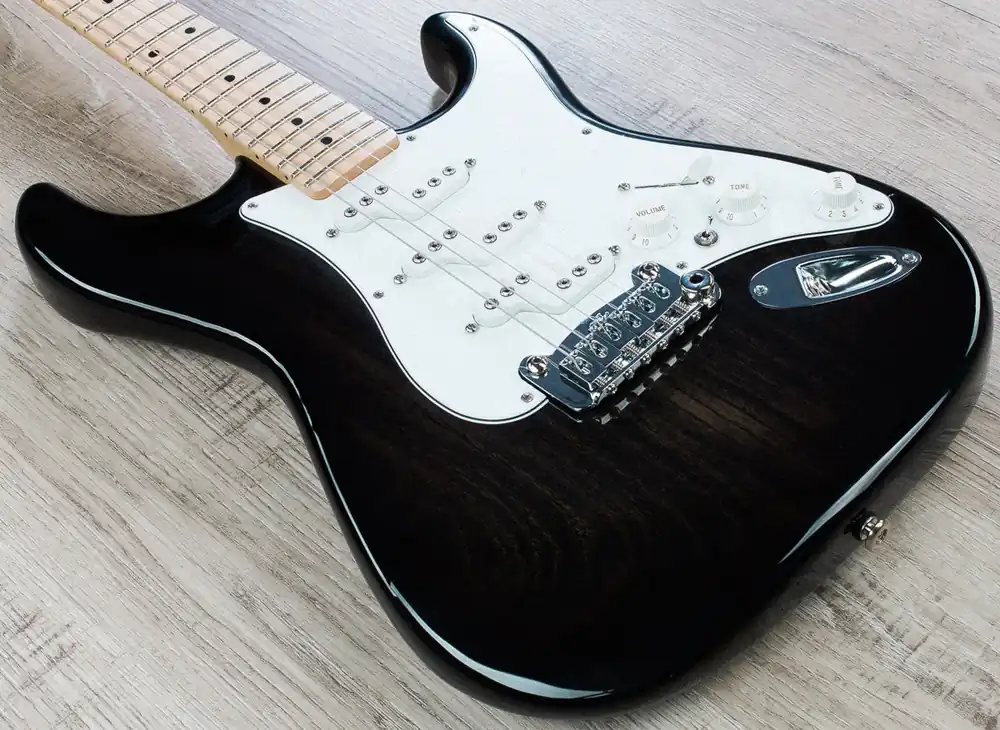 G&L USA Comanche Electric Guitar, Maple Fingerboard, Hard Case - Premiere Black Burst Holiday Sale
