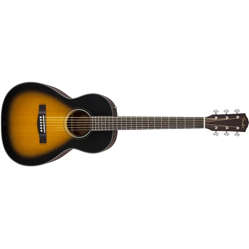 Clearance Fender CP-100 Parlor Acoustic Guitar - Violin Sunburst