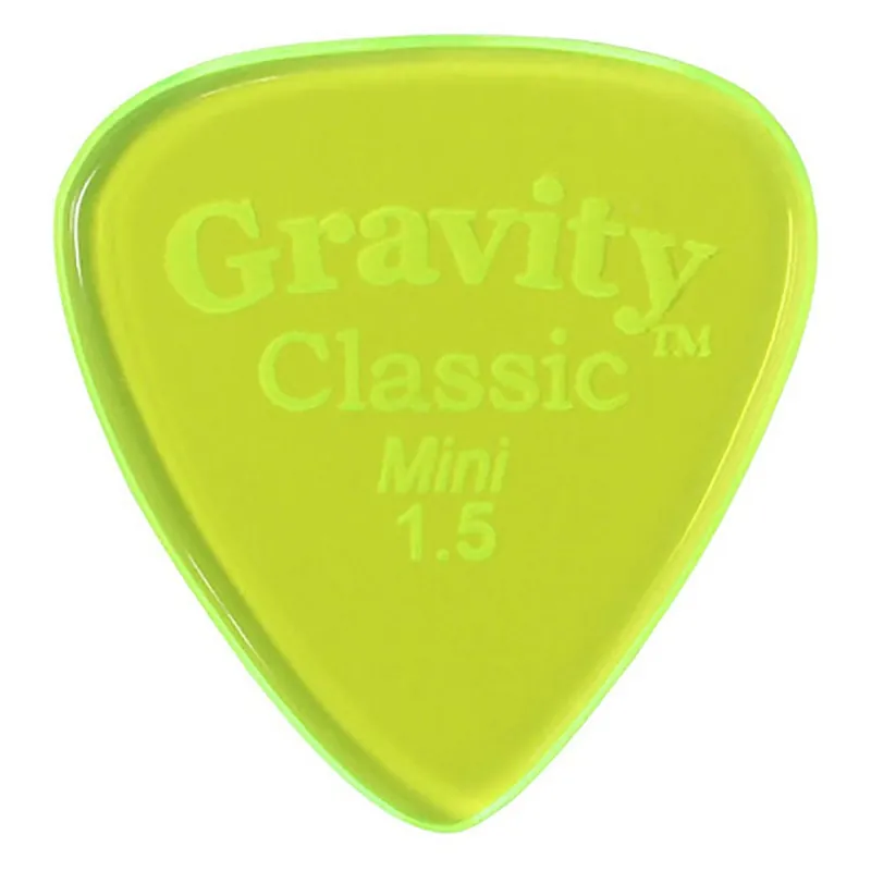 Bargain Gravity Guitar Picks GCLM15P Classic, Mini, 1.5mm