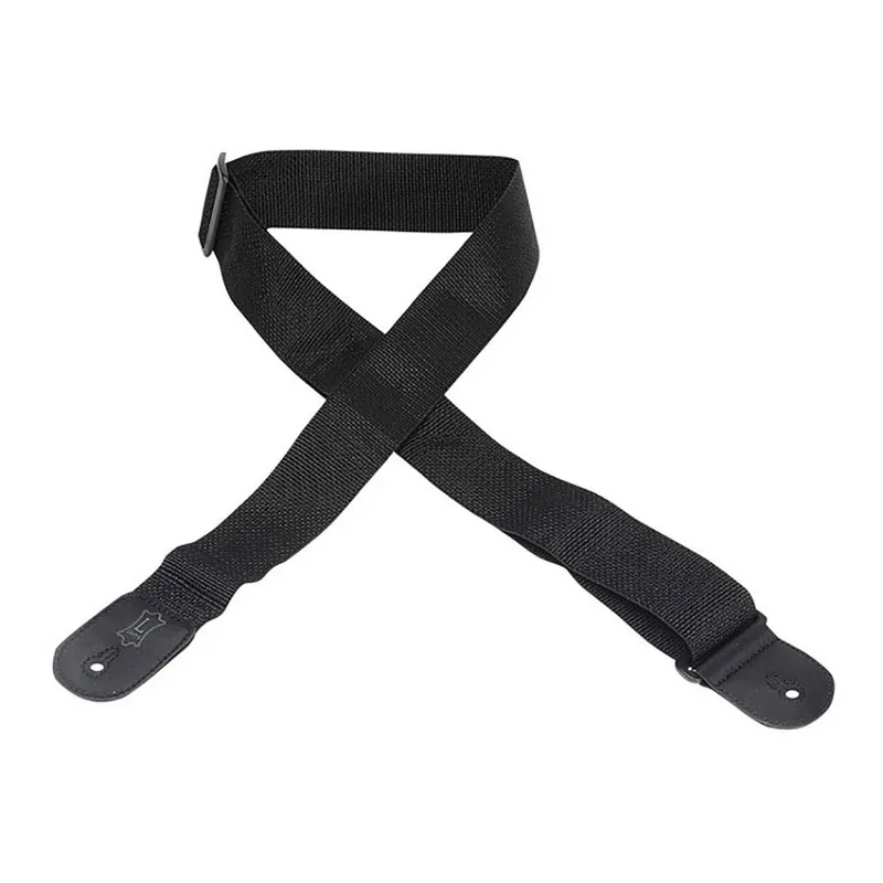 Levy's M8POLY 2Polypropylene Guitar Strap - Black Special Offer