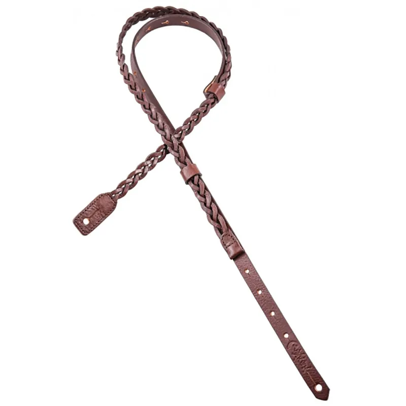 Bargain RightOn! Straps Plait Ukulele/Mandolin Strap - Brown