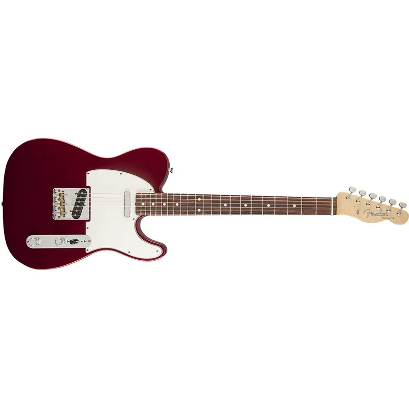 Trending Fender Classic Player Baja '60s Telecaster Electric Guitar with Deluxe Gig Bag - Candy Apple Red