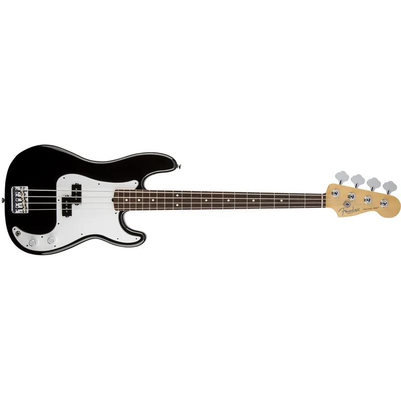 Fender American Standard Precision Bass, Rosewood Fingerboard, Hard Case - Black Cheap