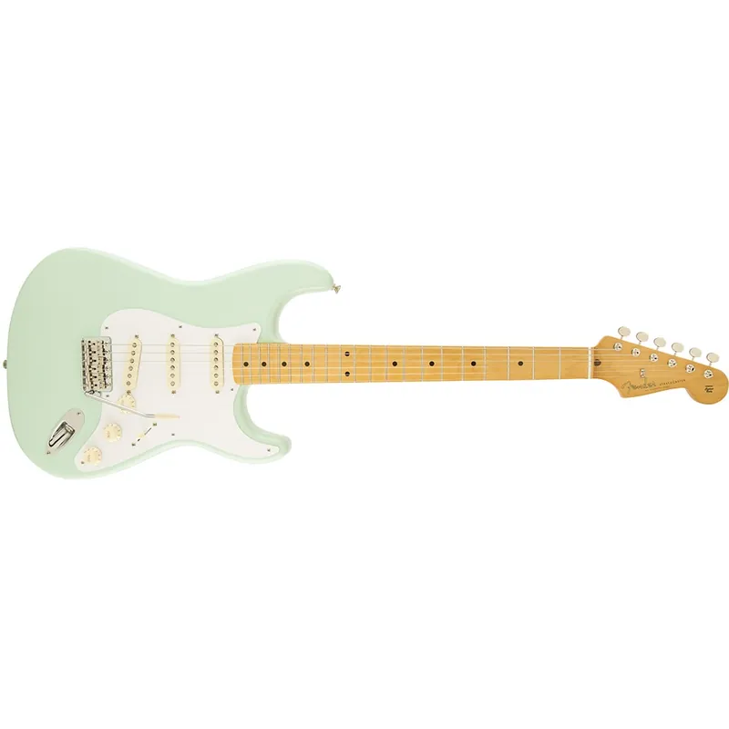 Cheap Fender Classic Series '50s Stratocaster Electric Guitar, Maple Fingerboard, Deluxe Gig Bag - Surf Green