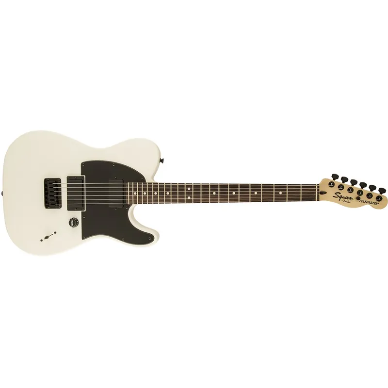 Popular Squier Jim Root Telecaster Electric Guitar, Rosewood Fingerboard - Flat White