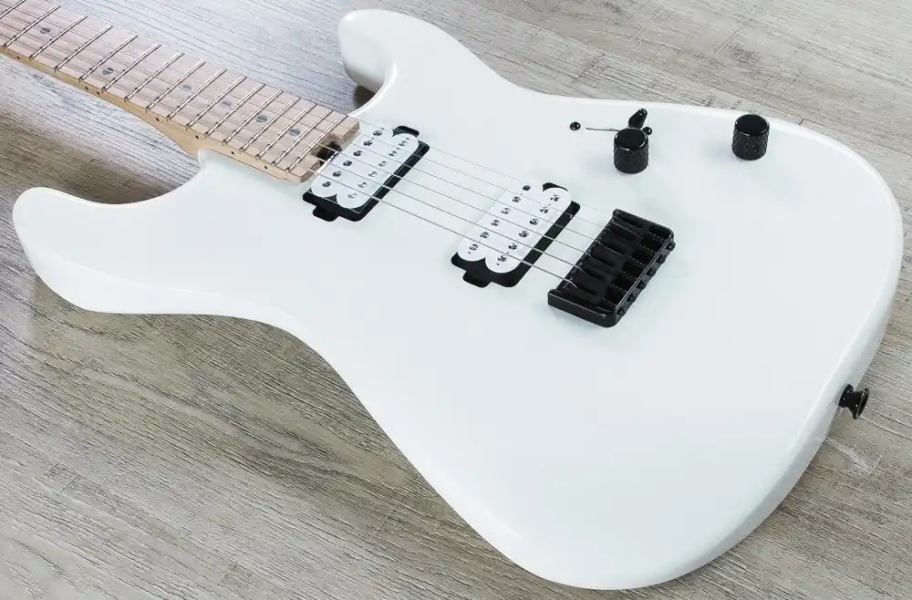 Limited Edition Charvel Pro-Mod San Dimas 1 HH Electric Guitar, Hardtail - Snow White