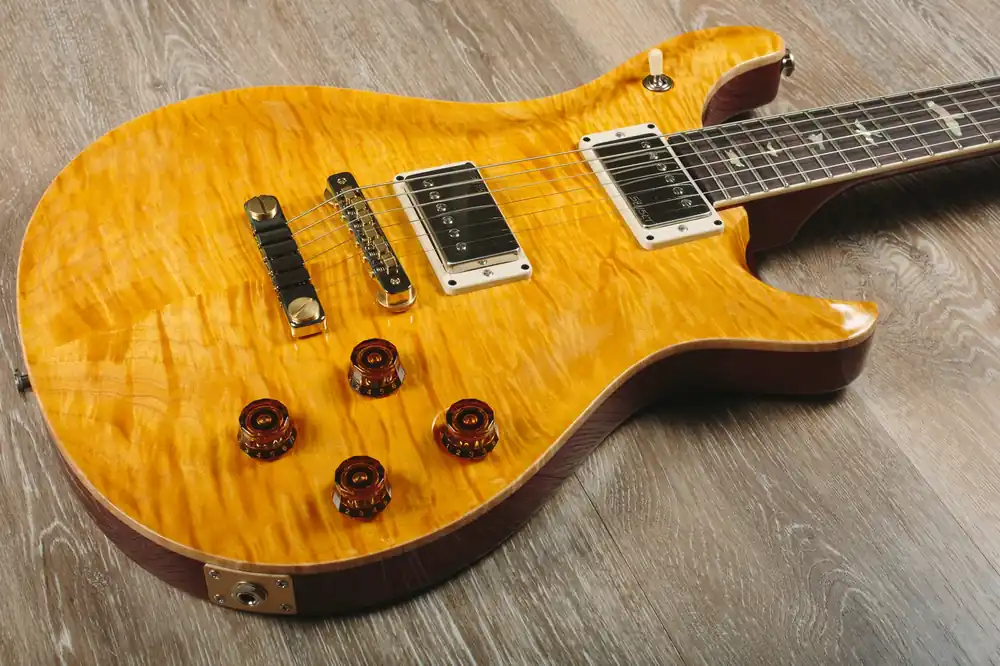 PRS Paul Reed Smith McCarty 594, 10 Top, Electric Guitar with Case - Honey High Quality