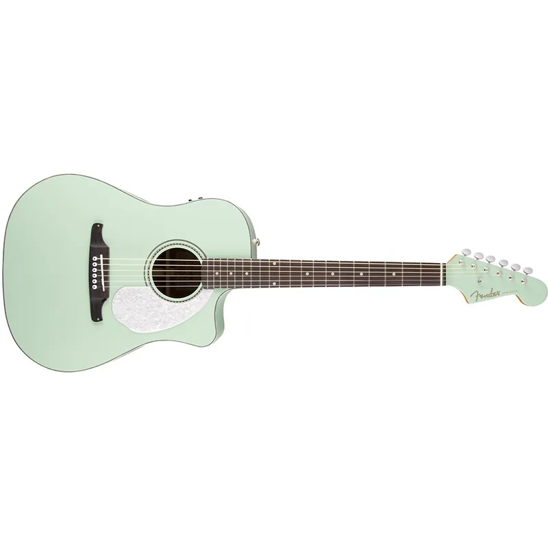 Exclusive Fender Sonoran SCE Acoustic-Electric Guitar - Surf Green