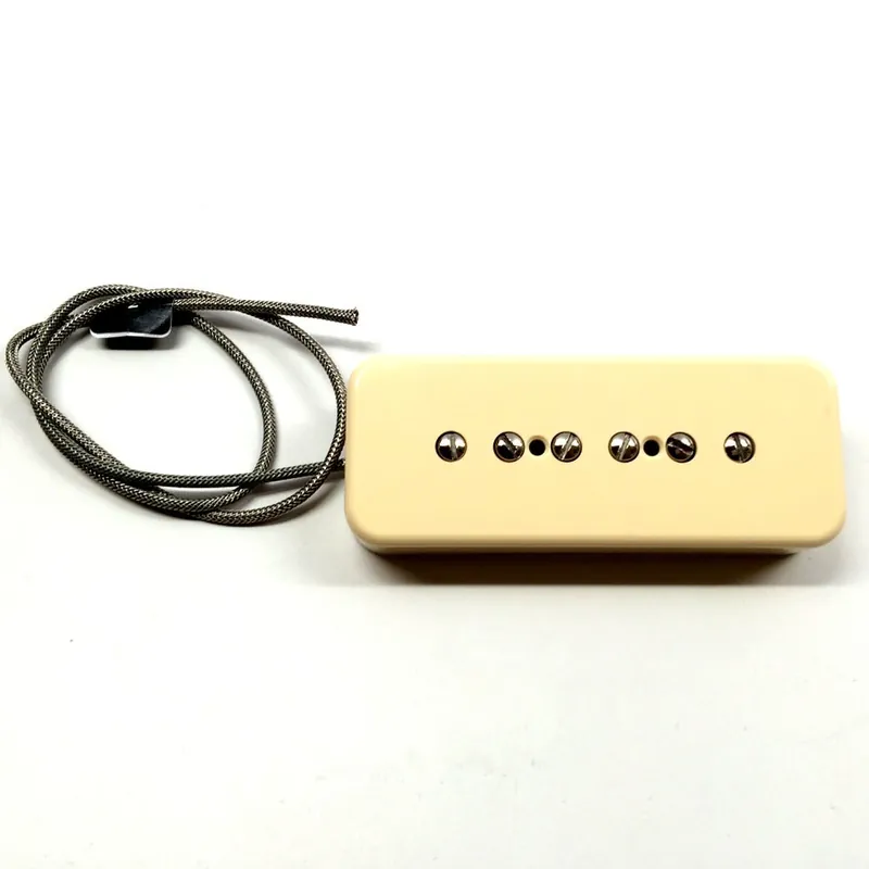 Place Order Bare Knuckle Nantucket 90 P90 Pickup, Neck Position, Soapbar Cover, Cream