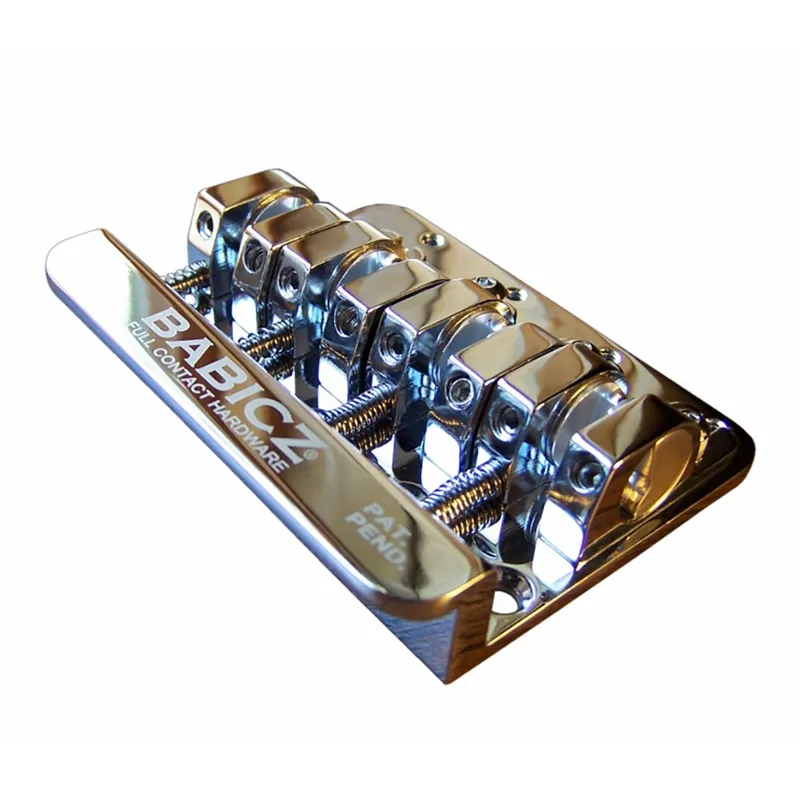 Best Price Babicz Full Contact Hardware 4-String Bass Bridge - Chrome