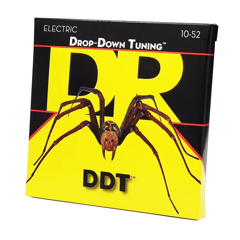 Warranty Included DR Strings DDT Drop Down Tuning Electric Guitar Strings: Medium To Heavy 10-52
