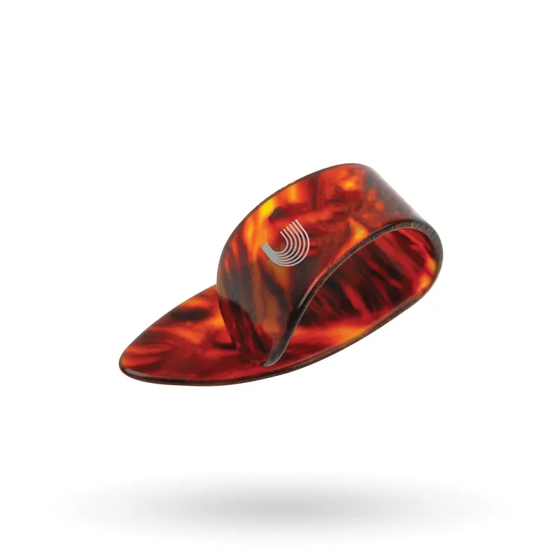 Top Rated Planet Waves 5CSH4-5 Shell Celluloid Thumb Picks - Medium