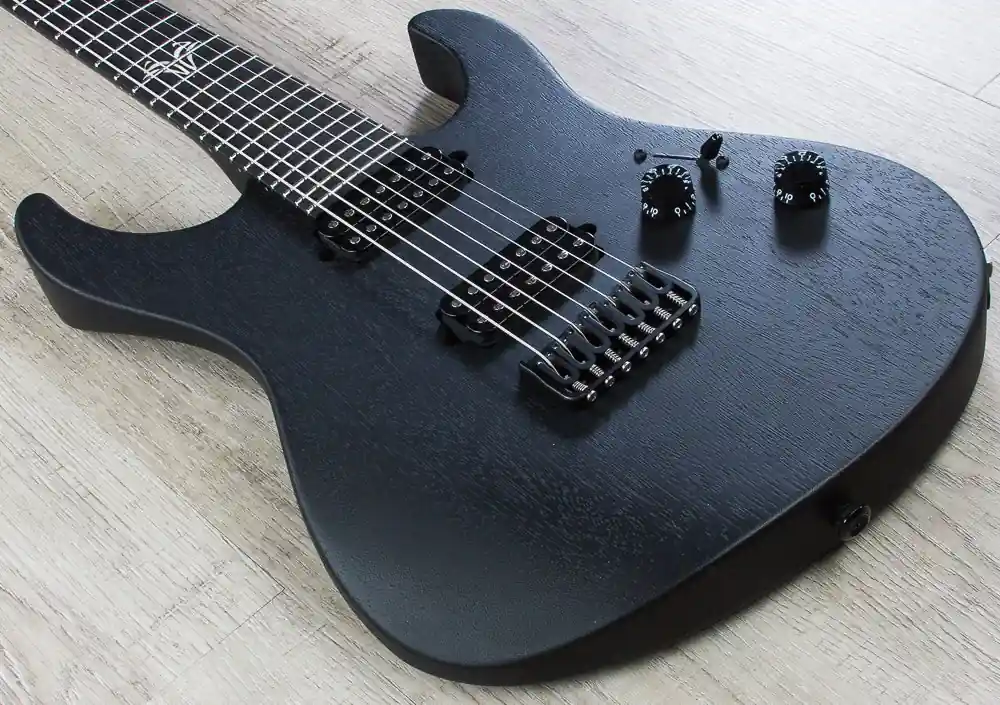Price Cut Suhr Modern 7 Satin 7-String Electric Guitar - Black Satin