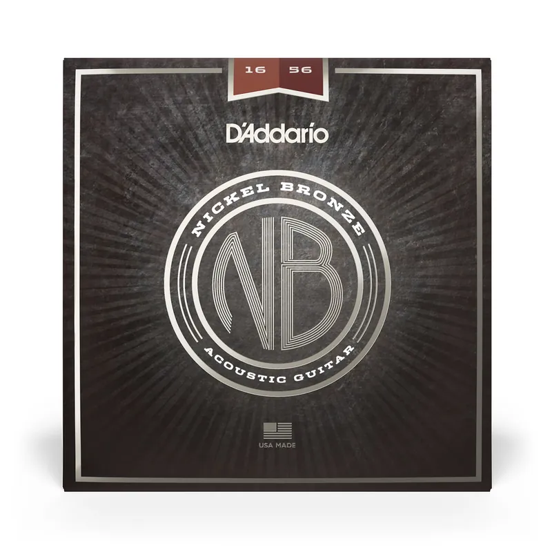 Weekend Sale D'Addario NB1656 Nickel Bronze Resophonic Acoustic Guitar Strings (16-56)
