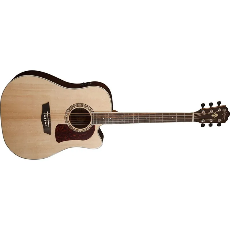 Brand New Washburn HD20SCE Heritage 20 Series Dreadnought Cutaway Acoustic-Electric Guitar