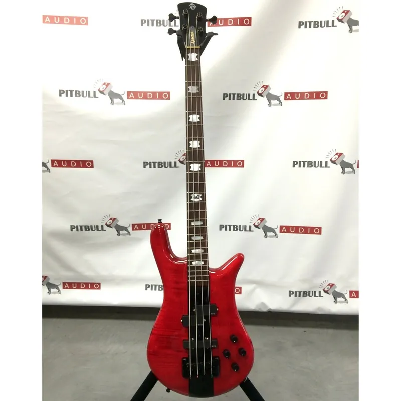 Order Now Spector Guitars Euro4 LX 40th Anniversary Limited Edition Electric Bass - Red (NAMM 2016 Exhibition Stock)