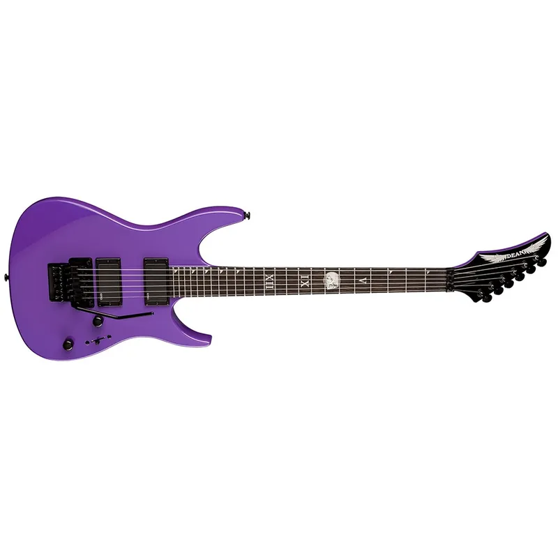 Get Yours Dean JCV PUR Jacky Vincent C450 Floyd Electric Guitar - Purple