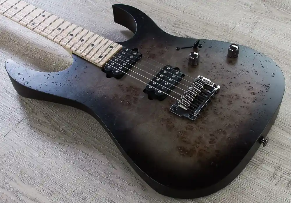 Latest Ibanez RG652MPBFXAGF RG Prestige DiMarzio Pickups Electric Guitar with Case - Anvil Gray Flat