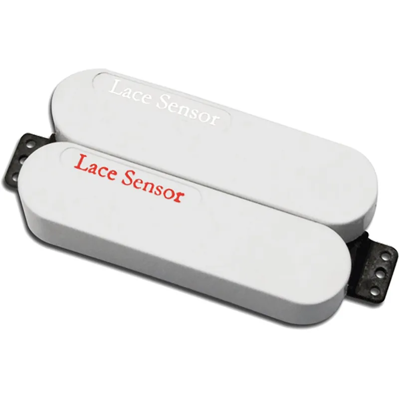 Lace 04501 Sensor Dually Red Silver 22.2K Guitar Pickup - White Today Only