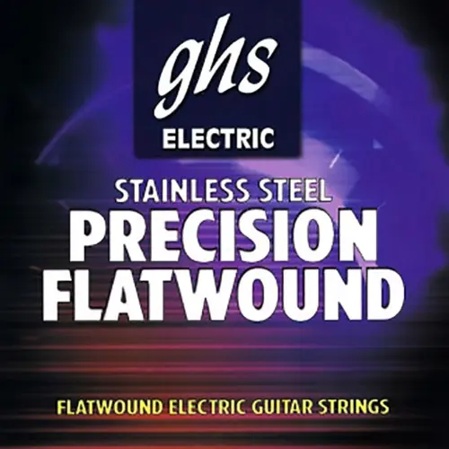 Best Seller GHS 750 Precision Flats Flatwound Ultra Light Electric Guitar Strings (9-42)
