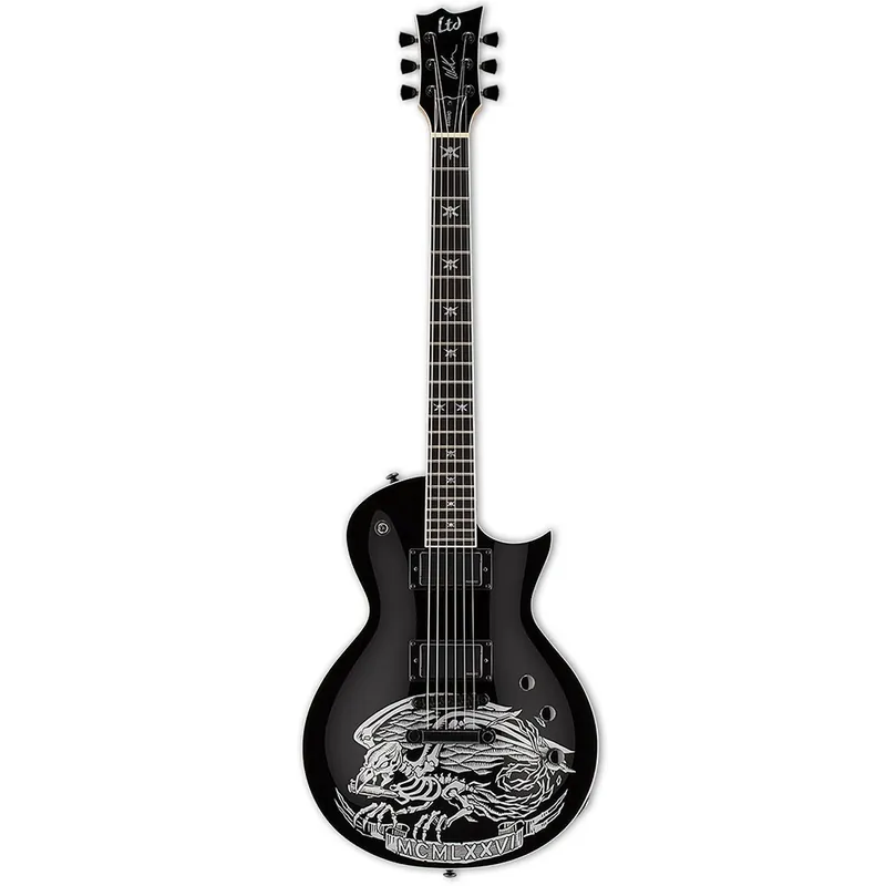ESP LTD WA-WARBIRD Fluence Will Adler Signature Electric Guitar - Warbird Graphic Hassle-Free Returns