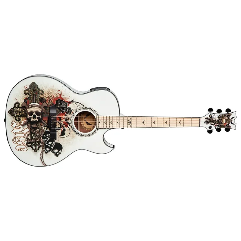 Special Offer Dean EX RES Exhibition with Aphex Acoustic-Electric Guitar - Resurrection Graphic