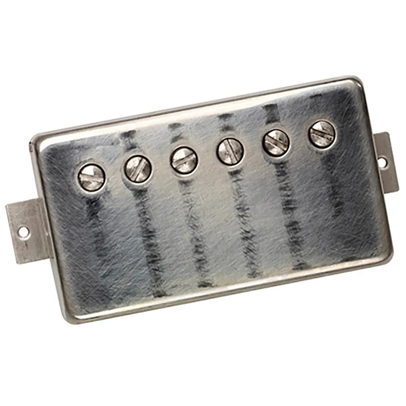 Big Sale DiMarzio DP261N8 PAF Master Bridge Pickup, F-Spaced, Worn Aged Nickel Cover
