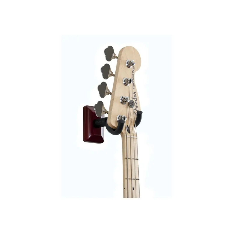 Luxury Gator Cases GFW-GTR-HNGRCHR Cherry Wall Mount Guitar Hanger