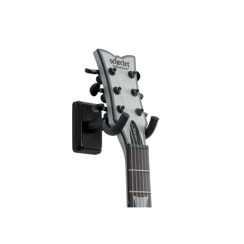 Brand New Gator Cases GFW-GTR-HNGRBLK Black Wall Mount Guitar Hanger