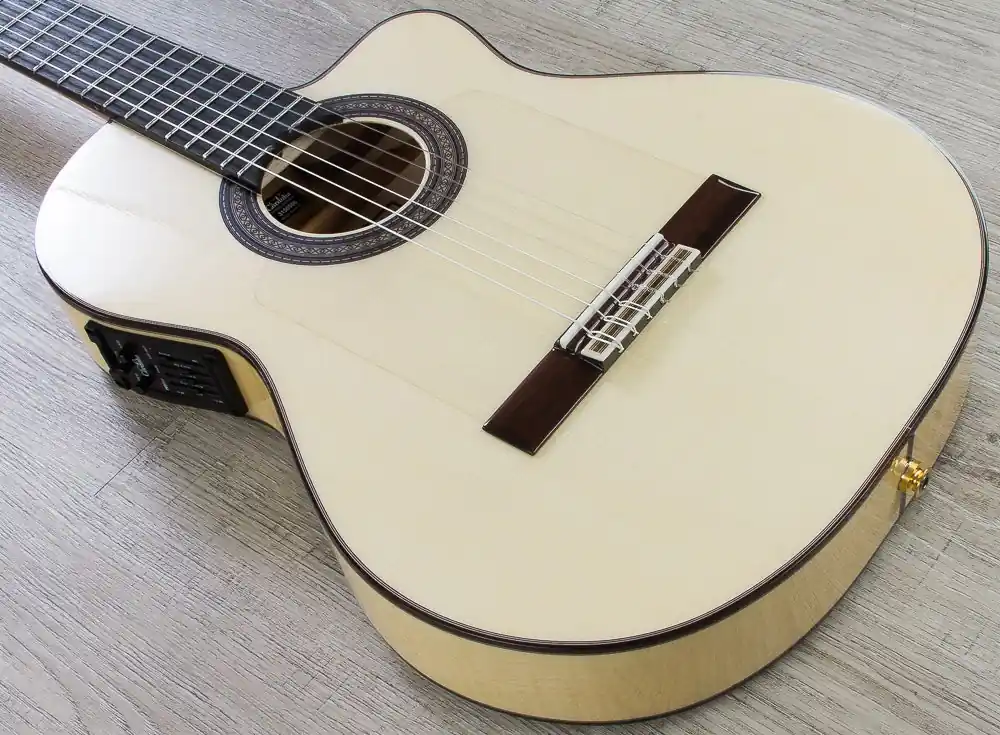 Cordoba 55FCE Thinbody Acoustic-Electric Nylon String Flamenco Guitar Limited Edition