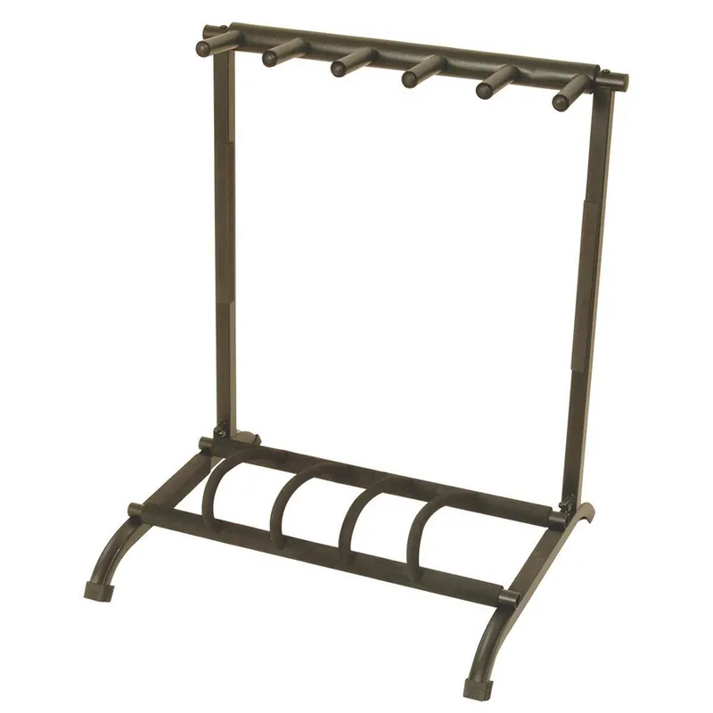 On-Stage Stands GS7561 Foldable 5-Guitar Rack Stand Place Order