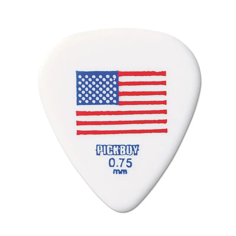 Fan Favorite Pickboy 78P2M Flag 0.75mm Celltex Picks 10-Pack - USA