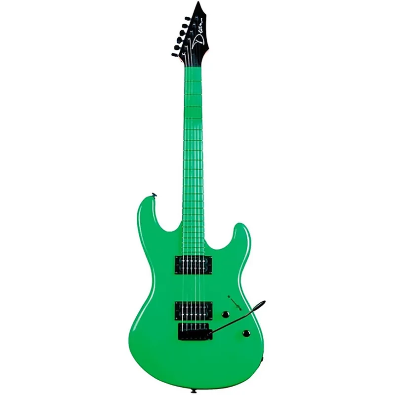 One Day Deal Dean Custom Zone Electric Guitar in Nuclear Green