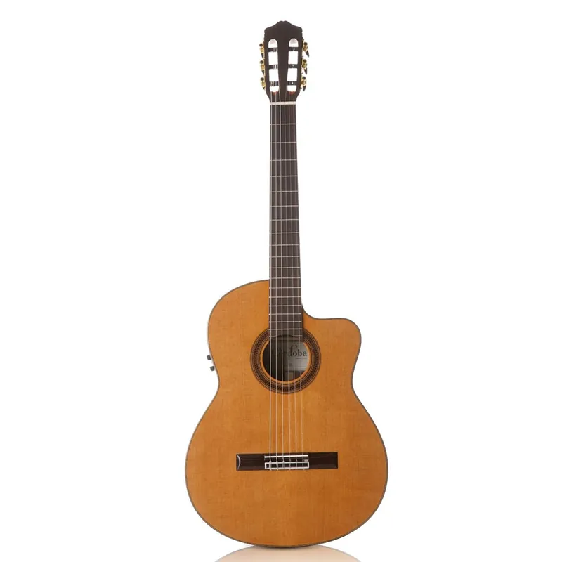 Top Rated Cordoba C7-CE CD/IN Acoustic-Electric Nylon String Classical Guitar Natural