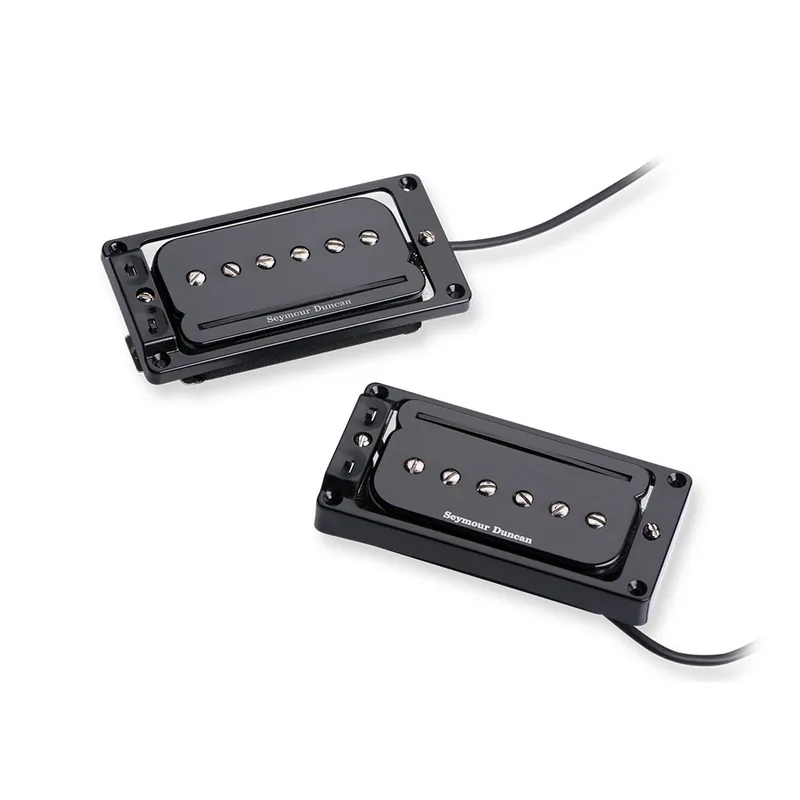 Next Day Delivery Seymour Duncan P-Rails Pickup Set with Pre-Wired TS-1 Flat Mounting Ring System
