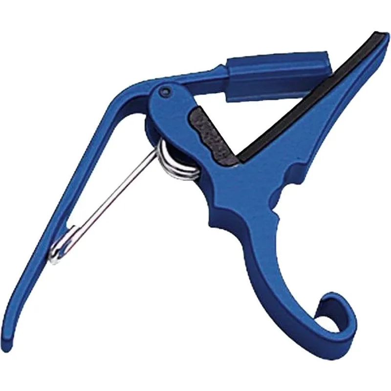 Kyser KG6U 6-String Quick-Change Capo for Acoustic Guitars - Blue Price Cut